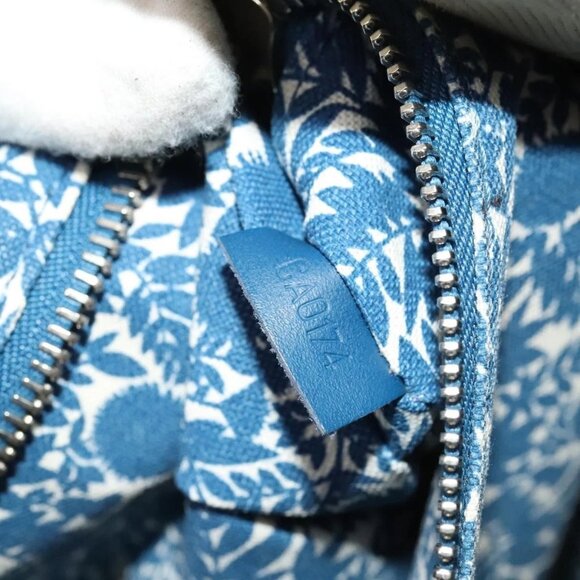 LOUIS VUITTON Cabas MM Tote Bag Canvas Beige Blue - Picture 11 of 15